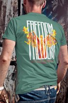 Tshirt heren - Freedom - Wurban Wear | Streetwear | Premium fit | tshirts heren | kleding