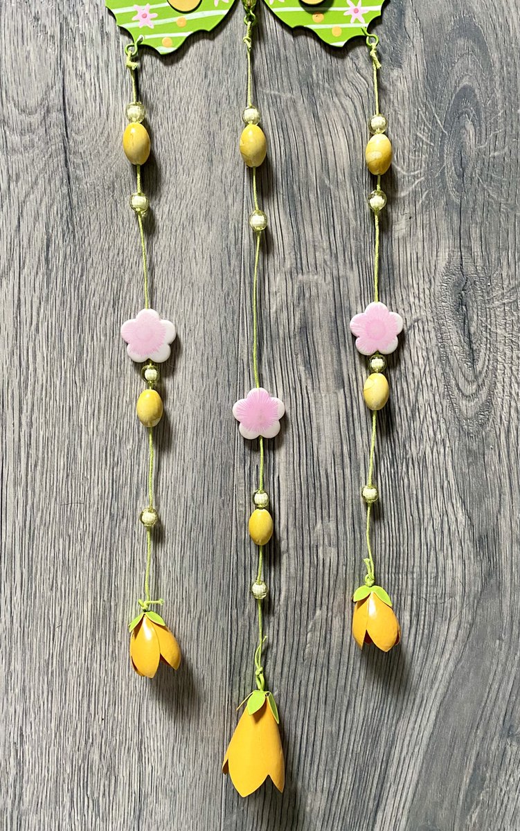 Vlinder - Hanger - Metaal - 65cm - Decoratie - Lente - Vlinder hanger