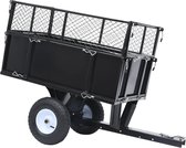 vidaXL Kiepwagen voor zitmaaiers 150 kg