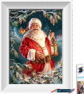 Artstudioclub®  Diamond painting volwassenen 25*30cm  kerstman