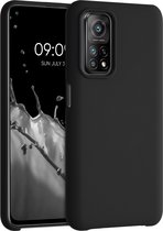 kwmobile telefoonhoesje voor Xiaomi Mi 10T / Mi 10T Pro - Hoesje met siliconen coating - Smartphone case in zwart
