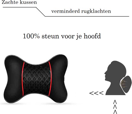 Auto Nekkussen Kussen U-Vormig Kussen Sport Ademen