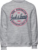 Jack & Jones Brat Sweater Light Grey (Maat: 6XL)