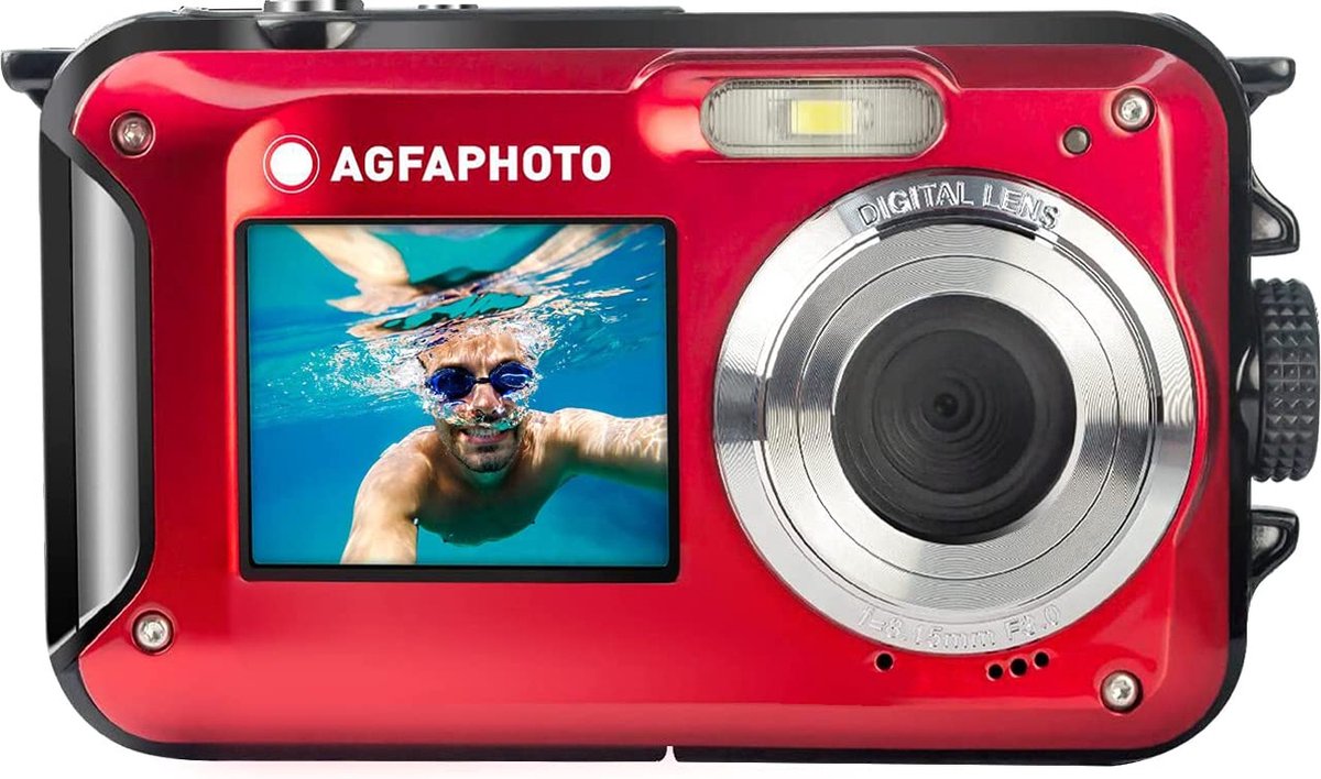 AgfaPhoto Realishot WP8000 caméra pour sports d'action 24 MP 2K Ultra HD  CMOS 25,4 /... | bol.com