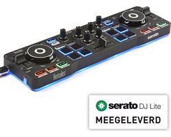 Hercules DJControl Starlight - DJ controller met Serato DJ Lite - 2 Decks & 8 RGB Pads