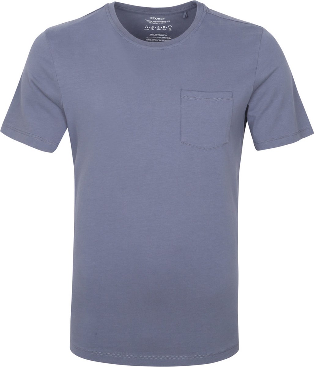 Ecoalf - Avandaro T-Shirt Blauw - Maat M - Regular-fit