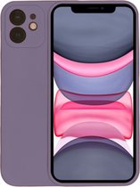Smartphonica iPhone 11 siliconen hoesje - Paars Grijs / Back Cover