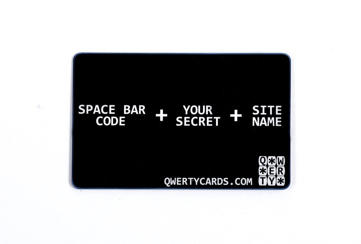 Qwertycard