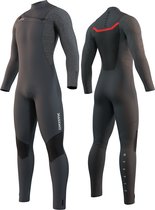 Mystic Heren Wetsuit Majestic 5/4Mm Fzip - Dark Grey