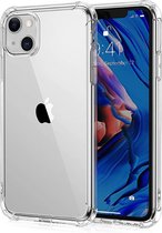Pure Diamond iPhone 13 Hoesje Shock Proof Case Transparant Hardcase Hoesjes Back Cover Hoes Extra Stevig