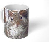 Mok - Eekhoorn - Wild dier - Winter - 350 ML - Beker