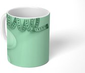 Mok - Mintgroene schoenen - 350 ML - Beker