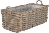 Rotan Plantenmand Alex - 65x33xH27 cm