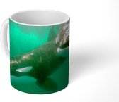 Mok - Koffiemok - Twee orka's in het water - Mokken - 350 ML - Beker - Koffiemokken - Theemok