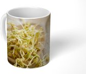 Mok - Taugé op een houten lepel - 350 ML - Beker