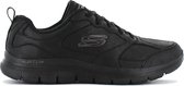 SKECHERS Flex Appeal 4.0 Vegan - Vital Step - Dames Sneakers Sport Casual Schoenen Zwart 149573-BBK - Maat EU 39 UK 6