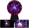 foto van Plasma bol - MAX plasmabol 20cm met fascinerend schouwspel van bliksems - Perfect voor kinderen - Super gaaf effect! - Aanraakgevoelig - Extra dik glas, extra veilig!