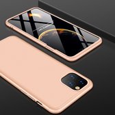 Mobiq 360 Graden beschermhoesje iPhone 11 Pro hoesje - Harde case - Inclusief screenprotector - Full body cover
