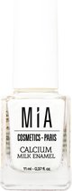 MIA Cosmetics Paris Calcium Milk Enamel nagelversterker 11 ml Vrouwen