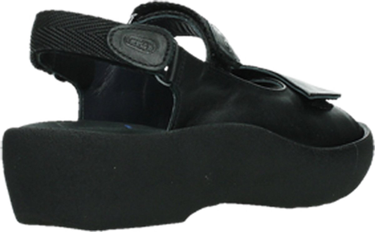 Wolky Sandalen Jewel zwart leer | bol.com