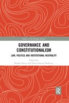 Studies in the Sociology of Law - Governance and Constitutionalism