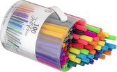 100 Viltstiften in opberg box | 100 Stiften | Stiften kinderen | Stiften | Kleuren | Tekenen | Kleuren voor kinderen | Creatief voor kinderen | Speelgoed kinderen vanaf 3 jaar | Speelgoed mei