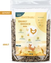 Studio Proud - Hondenvoer - Kip honden droogvoer - geperste hondenbrokken - 10 kg - Proud & Naughty - Chunky Chicken - Squeezy