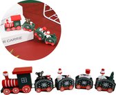 Kersttrein - Kerstdecoratie voor binnen - Kerst trein - Kerstmis versiering - Kerstmis decoratie in huis - Woonkamer - Ornament Kerst - Groen