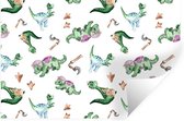 Stickers muraux - Dinosaurus - Motif - Chambre d'Enfant - 60x40 cm - Film Adhésif
