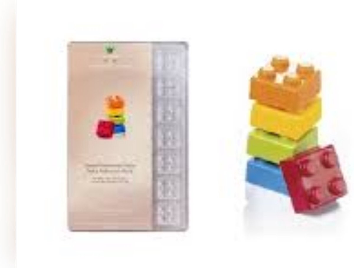 Professionele chocoladevorm, legoblokjebonbonvorm, mal om bonbons te maken MA1020