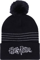 Zwart-zilveren meisjesmuts Harry Potter 4-7 jaar