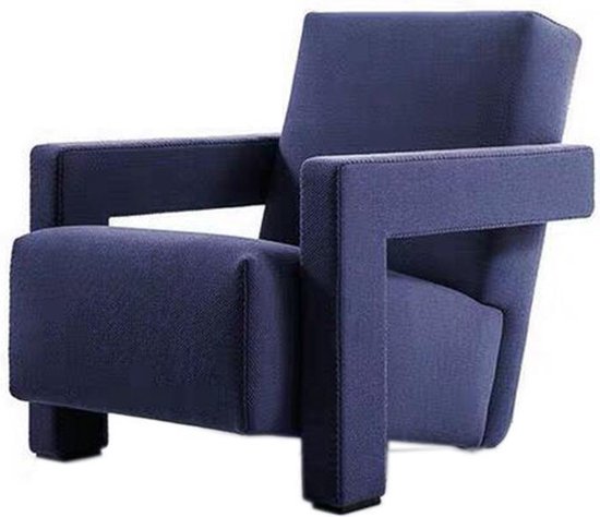 Medina Fauteuil - Leer/Fluweel - Modern - Groen