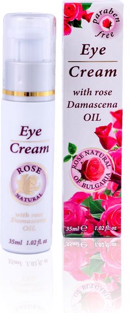 Oogcrème met Rosa Damascena Olie 35 ml | Bulfresh Cosmetics