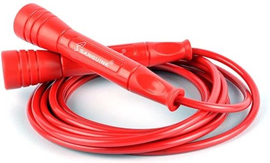 Sanguine Kids Jump rope - Springtouw kinderen - rood - ⌀5mm - 10ft (305cm)