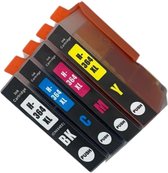 Inktplace huismerk 364XL Inkt cartridge Multipack van 4 stuks geschikt voor HP Photosmart 5510 - 5514 - 5515 - 5520 - 5522 - 5524 - 5525 - 6510 - 6520 ,6525 - 7510 - 7520 - B109n - B110 - B20