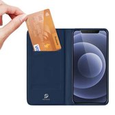 Dux Ducis Apple iPhone 13 Mini Wallet Case Slimline - Blauw
