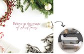 Kerst Tafelkleed - Kerstmis Decoratie - Tafellaken - Winter - Kerst - Magie - 180x180 cm - Kerstmis Versiering