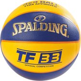 Spalding TF 33 In/Out Official Game Ball 76257Z, Unisex, Blauw, basketbal, maat: 6
