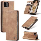 Caseme Samsung Galaxy A22 5G Retro Wallet Case - Bruin