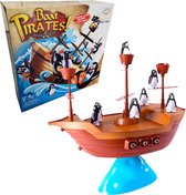 KidZzz® Piratenboot spel balans speelgoed - spelletjes voor kinderen - gezelschapsspellen - cadeau
