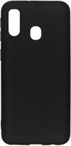 Color Backcover Samsung Galaxy A40 - Zwart - Zwart / Black