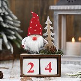 Kerstkalender Ornament · Kerstkalender · Kerst · Kalender · Gnome · Zilver · Gnomekalender · Kerstgnome · Kerstman