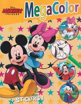 Disney - Mickey & Friends - Kleurboek - Stickerboek - Vakantieboek