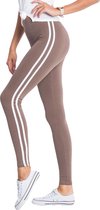 DAMES bruin legging Buzz RUE PARIS  maat  M