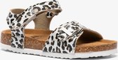 Bio sandalen met luipaardprint - Grijs - Maat 30
