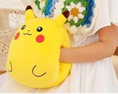 Pikachu knuffel | Pikachu pluche -  met handwarmer | Pokemon squish knuffel | squish pokemon | squishy knuffel pokemon| pikachu squishy 25 cms | squishy soft | squishies | squishy