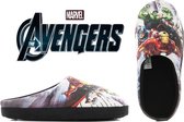 Marvel - The Avengers pantoffels voor kinderen - maat 28 - sloffen - huisschoenen - slippers voor jongens en meisjes - Captain America, Hulk, Thor, Black Widow, Black Panther, Ant-Man, Hawkey
