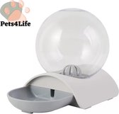 Pets4Life™  Automatische Drinkbak || 2.8L Waterdispenser || Waterbak Huisdieren || Grijze Drinkfontein Honden en Katten