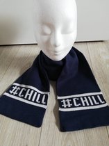 sjaal met de tekst #chill