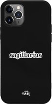 iPhone X/XS Case - Sagittarius Black - iPhone Zodiac Case